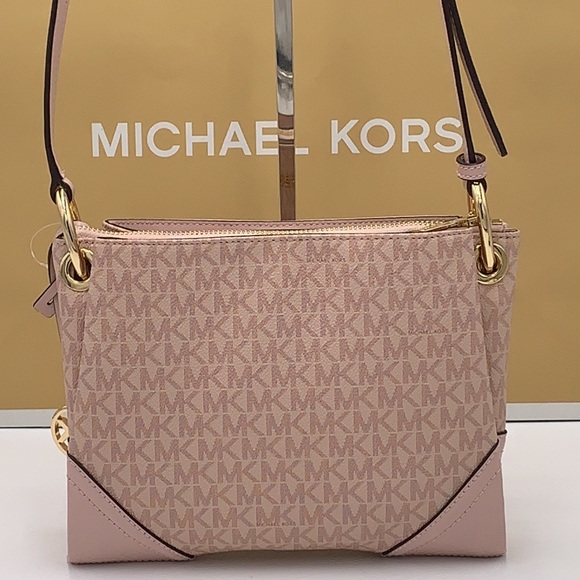 MICHAEL KORS NICOLE LG TRIPLE COMPARTMENT CROSSBODY - Picture 7 of 16